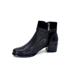 Regarde Le Ciel Regarde Le Ciel Jolene 23 Cuir Noir Bottines