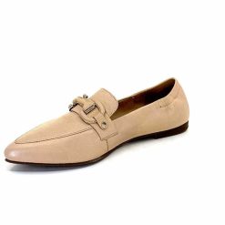 398-ivoire Ivoire M24066 Zb Cuir New Nude Mocassins