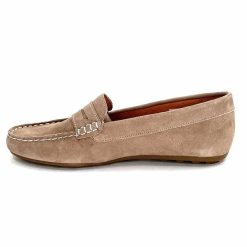 Ivoire0209b Ivoire 11163 Daim Taupe Mocassins