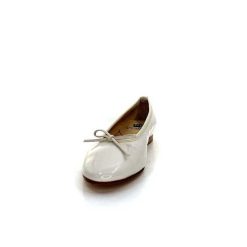 l'arianna L'Arianna 1705 Cuir Vernis Creme Ballerines