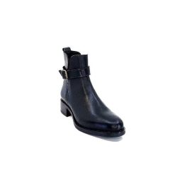 We Do Ivoire 99766 Cuir Noir Bottines