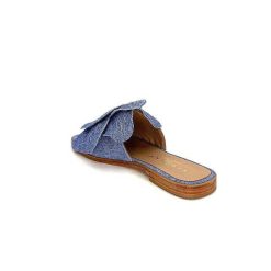 Ivoire0467a Fiorina S189714 Textile Denim Mules