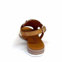 Paula Urban Paula Urban 9661 Cuir Off Camel Sandales