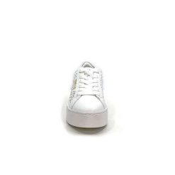 Liu.Jo Liu.Jo Ba4039 Cuir Blanc Dore Baskets