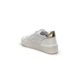 Liu.Jo Liu.Jo Ba4039 Cuir Blanc Dore Baskets