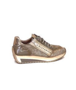 Hispanitas Hispanitas Hi 222277 Rafaell Cuir Vison & Taupe Baskets