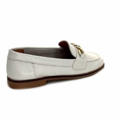 Ivoire0209b Ivoire 12779 Cuir Beige Creme Mocassins