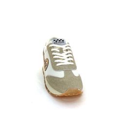 No Name No Name City Run Jogger W Daim Beige Orange Textile Blanc Baskets