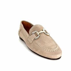 Ivoire0209b Ivoire 12807 Daim Beige Mocassins