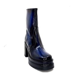 Pons Quintana Pons Quintana 10580 Cuir Bleu Bottines