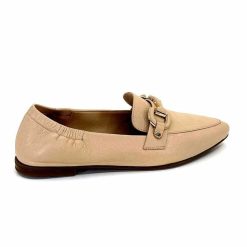 398-ivoire Ivoire M24066 Zb Cuir New Nude Mocassins