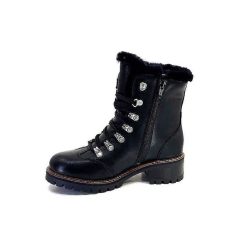 gemilli sarl - hooper Hooper Shoes Albe Cuir Noir Bottines