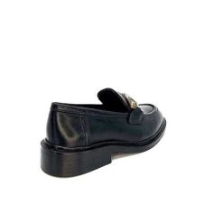 Ivoire0460a Ivoire Jeissan 1 Cuir Noir Mocassins