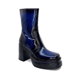 Pons Quintana Pons Quintana 10580 Cuir Bleu Bottines