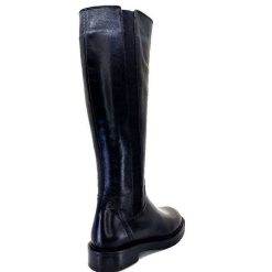 398-ivoire Ivoire 5276 Alexis Cuir Noir Bottes