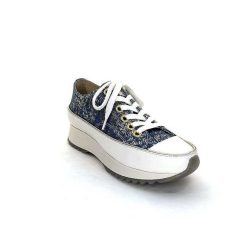 Muratti Rosemetal H0842 Frasseto Textile Bleu Blanc Baskets