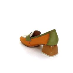 Hispanitas Hispanitas Chv 243277 Cuir Beige Orange Vert Mocassins