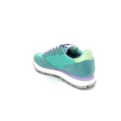 sun 68 - numero 8 srl Sun68 Bz34201 Daim Aqua Mauve Baskets