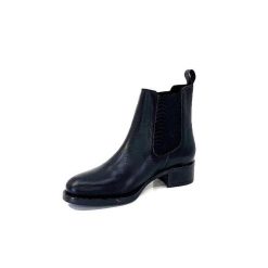 We Do Ivoire 99763 Cuir Noir Bottines