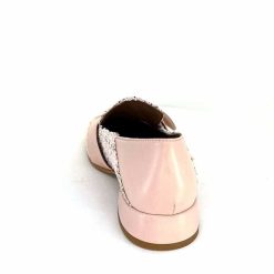 Philippe Morvan Philippe Morvan 5030 Pm01 Cuir & Textile Rose Mocassins