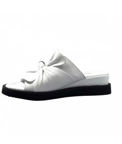 Ivoire-354 Ivoire 107 911 Cuir Blanc Mules