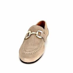 Ivoire0209b Ivoire 12807 Daim Beige Mocassins