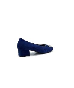 Requin Reqins Karisse Daim Bleu Ocean Ballerines