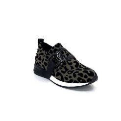 Ivoire0317a Ivoire 2203626 Textile Kaki Noir Leo Baskets