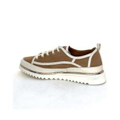 XSA Xsa 9951 Cuir Daim Beige Marron Baskets