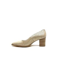 Myma Myma 6627/01 Cuir Beige & Or Escarpins