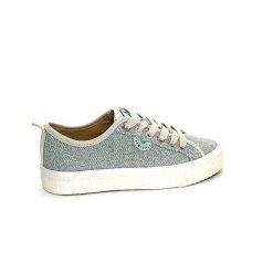 Armistice Armistice Stomp Sneaker Textile Vert Blanc Baskets