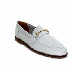 Ivoire0209b Ivoire 12646 Cuir Creme Mocassins