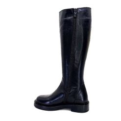 398-ivoire Ivoire 5276 Alexis Cuir Noir Bottes