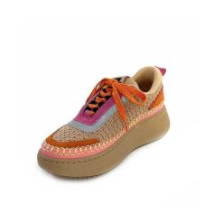 Steve Madden Steve Madden Double Take Textile Rose Orange Beige Baskets