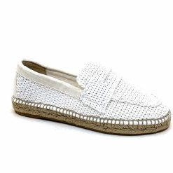 Gaimo Gaimo Zona Textile Blanc Mocassins