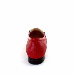 Ivoire0200 Ivoire 8002 For Cuir Rouge Blanc Ballerines