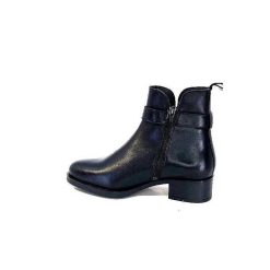 We Do Ivoire 99766 Cuir Noir Bottines