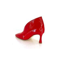 l'arianna L'Arianna Tr 8019 Cuir Vernis Rouge Escarpins