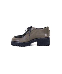 JHay J.Hay 8902 Cuir Kaki Lacets