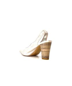 qootum- modascoop Qootum 13940 Luna Cuir Beige Escarpins