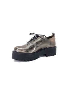 Minka Minka Dunvel Cuir Metal Taupe Lacets