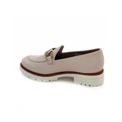 Ivoire0130a Ivoire 8B5118 Cuir Creme Mocassins