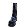 Pons Quintana Pons Quintana 10580 Cuir Bleu Bottines