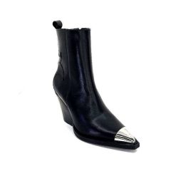 take a walk Ivoire L39620 Cuir Noir Bottines