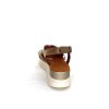 oh my sandals - innova footwear Ivoire 5418 Cuir Vernis Blanc Beige Or Plateformes