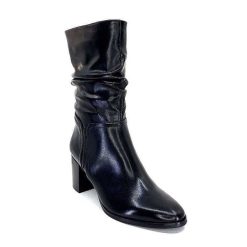 Regarde Le Ciel Regarde Le Ciel Johan 11 Cuir Noir Bottines