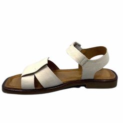 Ivoire0401a Ivoire 500.4314 Cuir Creme Sandales