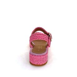 Ivoire0467a Fiorina S148 J738 Raffia Rose Plateformes