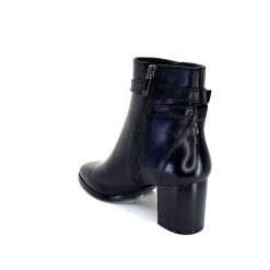 Regarde Le Ciel Regarde Le Ciel Johan 09 Cuir Noir Bottines