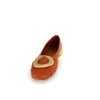 angel alarcon Angel Alarcon 24004 Cuir Orange Ballerines